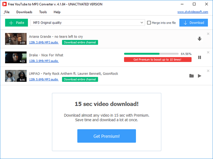 Youtube premium download videos on computer